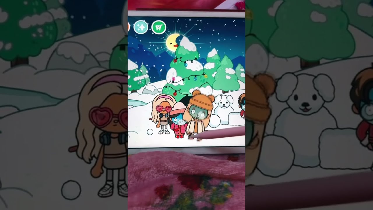 SKI TRIP ⛷️🌌 || *WITH VOICE* || Toca Boca TikTok Roleplay