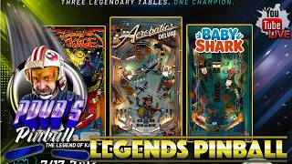 Legend of Kage, Baby Shark, Aerobatics Deluxe Pinball Gameplay!