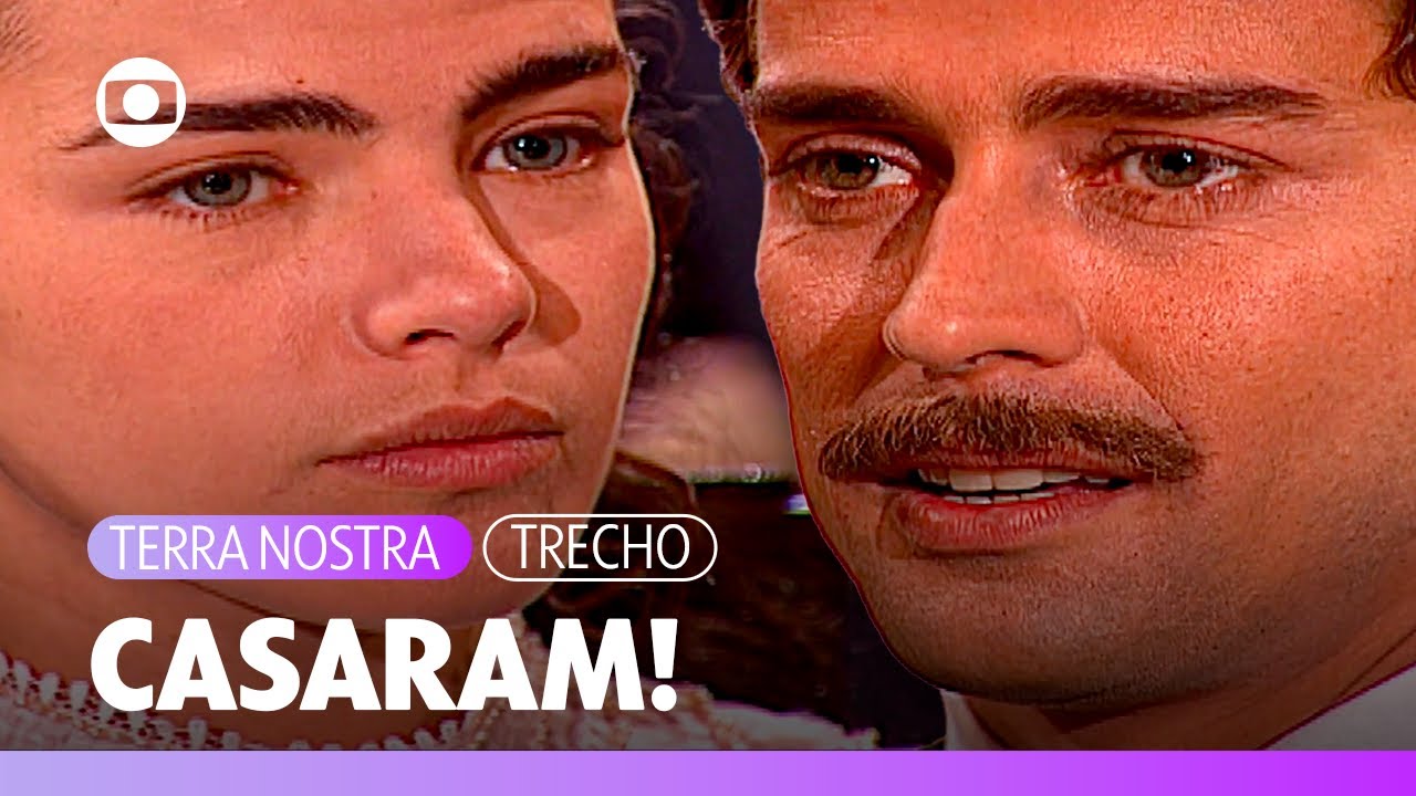 Giuliana e Marco Antônio se casam, mas ela ainda pensa em Matteo! | Terra Nostra | TV Globo