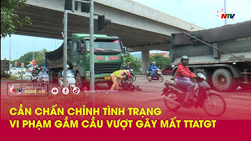 Cần chấn chỉnh tình trạng vi phạm gầm cầu vượt gây mất trật tự ATGT