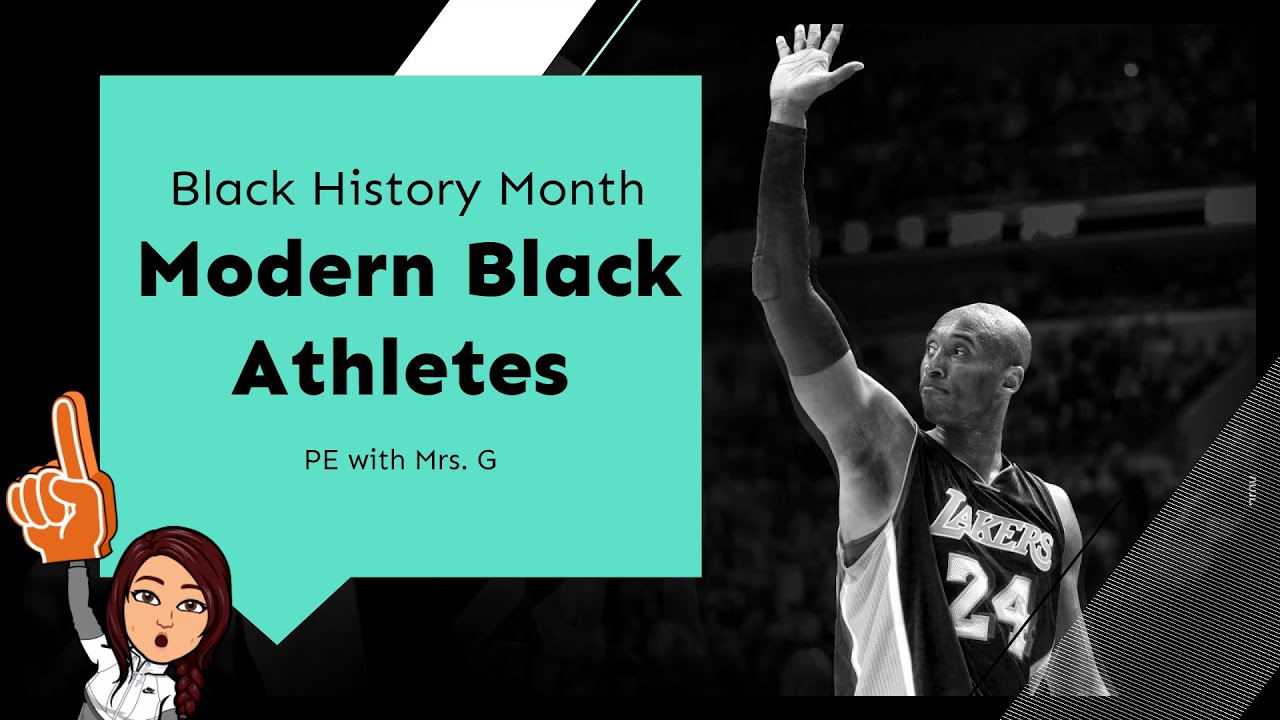 Black History Month | Modern Day Black Athletes - YouTube