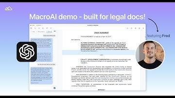 Macro | MacroAI demo 🤖