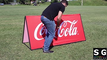 Rectangular Pop Up Banner set-up video