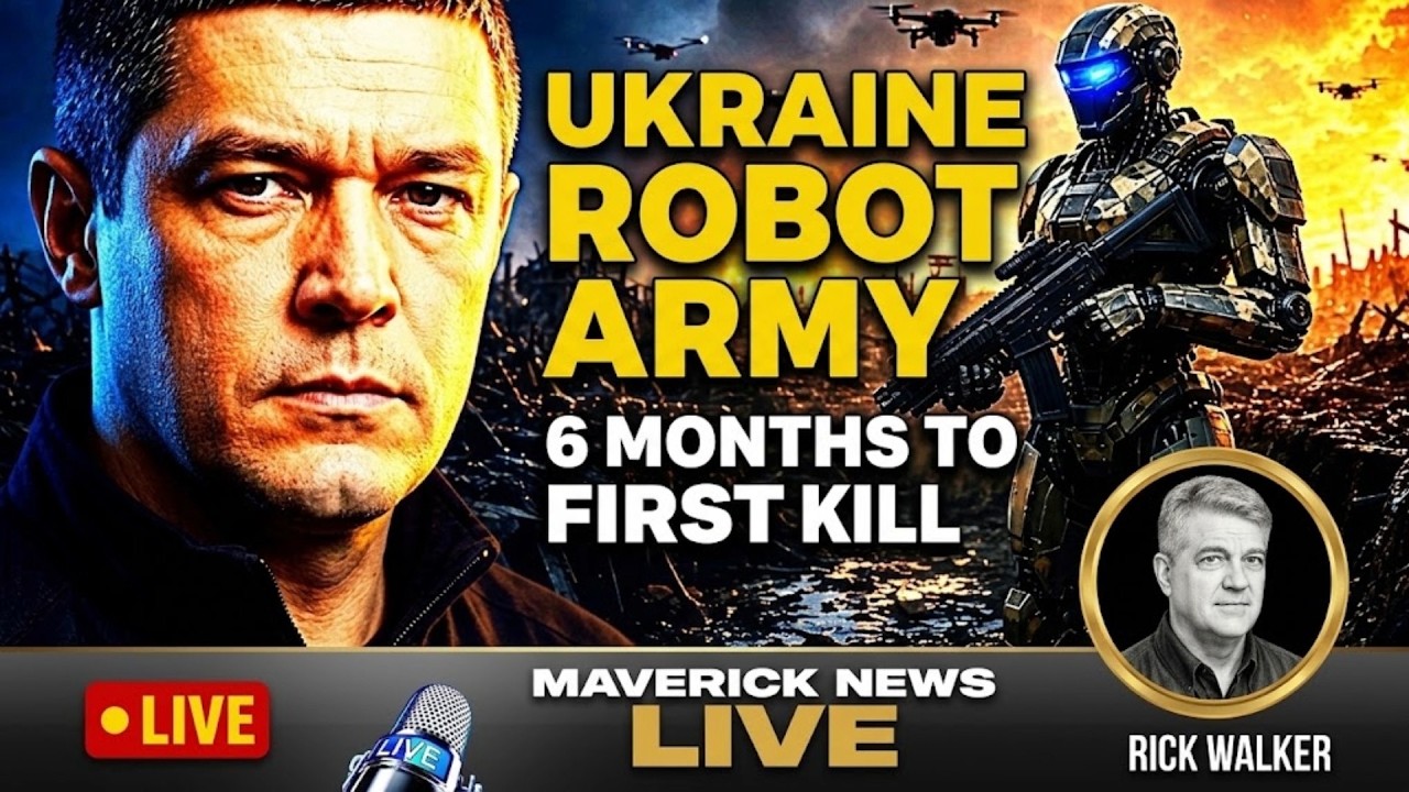 Ukraine Robot Army: Fedorov Says Humanoid Bot Will Kill in 6 Months | Maverick News