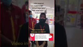 Pegawai Alfamart Ditegur Hingga Menangis Gegara Tak Ucapkan Salam