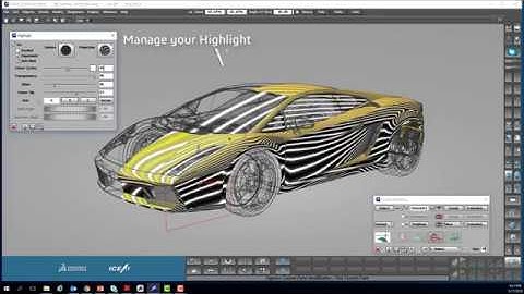 ICEM Surf Tuto Tunnel Highlight