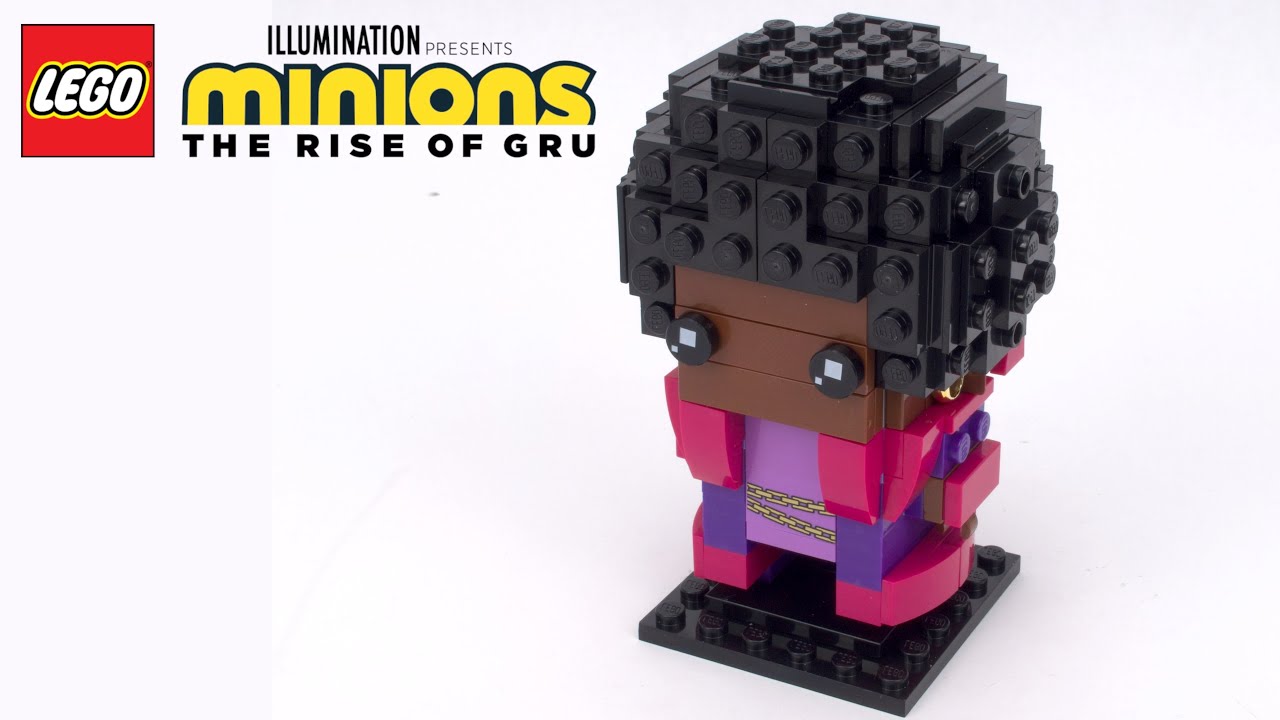 Belle Bottom from Minions the Rise of Gru Movie 40421 LEGO BrickHeadz