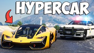 Robbing Banks with Hypercars in GTA 5..