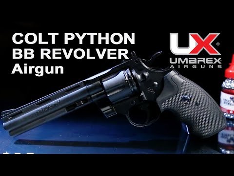 Colt Python BB Gun Replica Airgun Pistol Revolver Features : Umarex Airguns