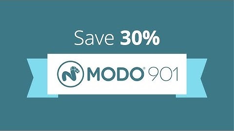 MODO 901 Sale - 30% Off Until August 21st 2015