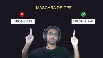 Criando máscara de CPF com HTML e JavaScript puro