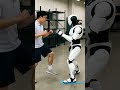 Human vs. Humanoid: Epic High Kick Challenge in the Lab