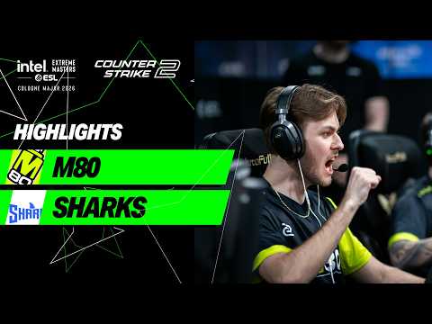 M80 vs Sharks. Обзор. IEM Cologne Major 2026 Stage 1. CS2