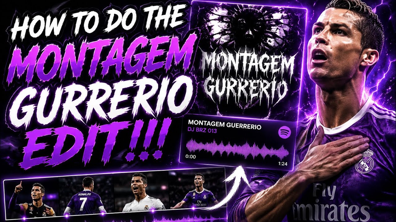 How To Do The Montagem Gurrerio Edit!!!