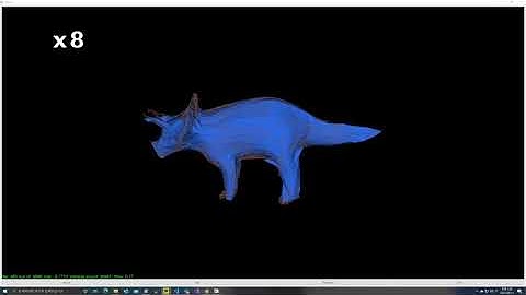 Point2Mesh - visualization realtime