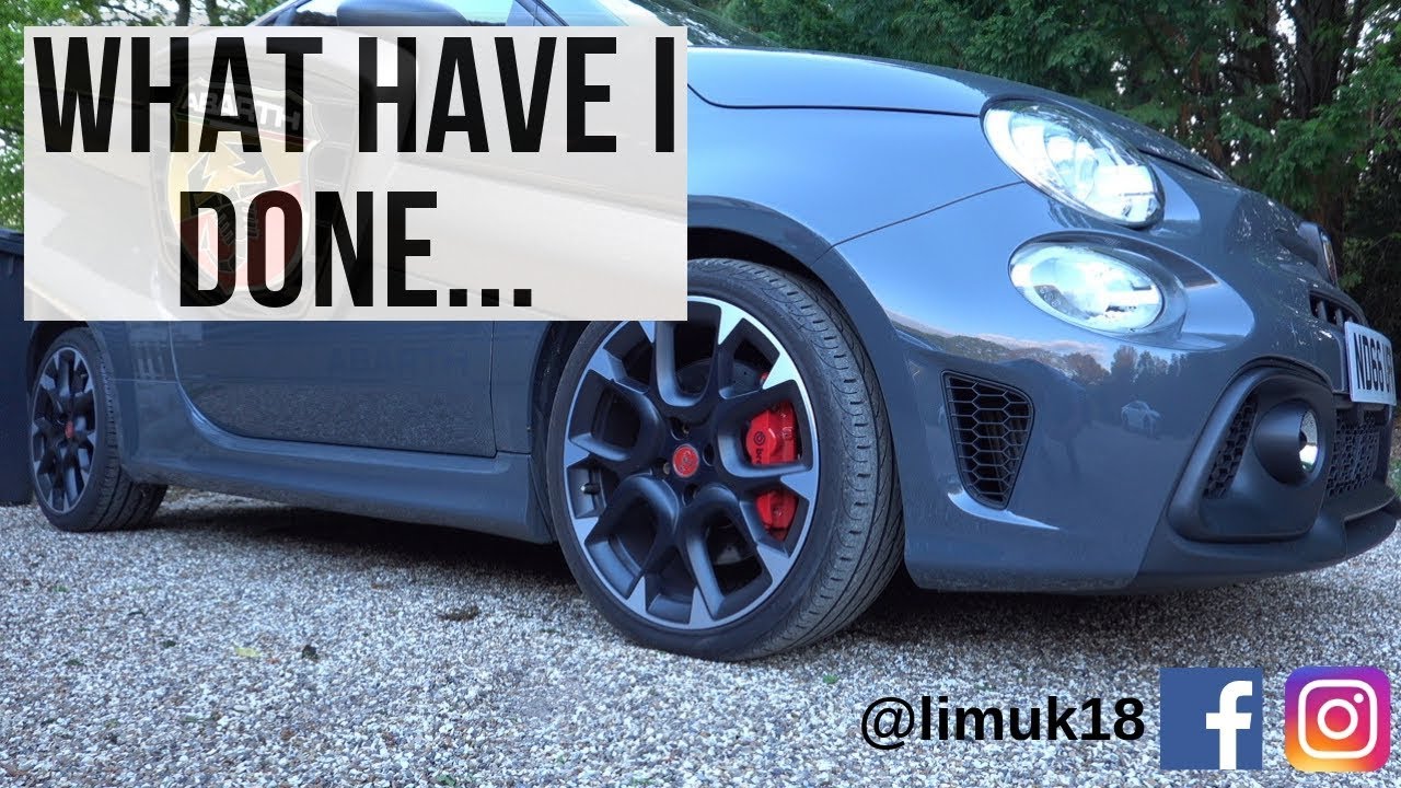 I got an Abarth 595 Competizione | AUTOMATIC