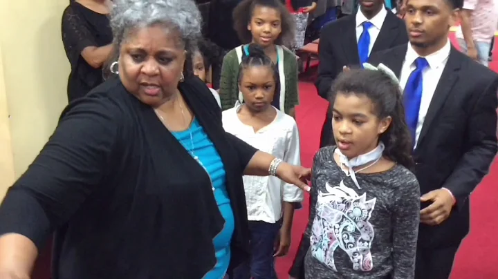 Mother Cynthia Moore Ministering to the Youth @KCC...