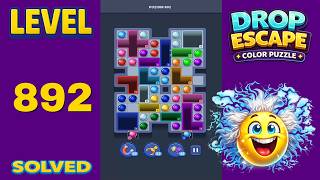 Drop Escape – Level 892 | Walkthrough