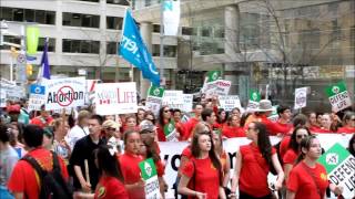 March For Life Ottawa 2014 - Oecta Showed Up