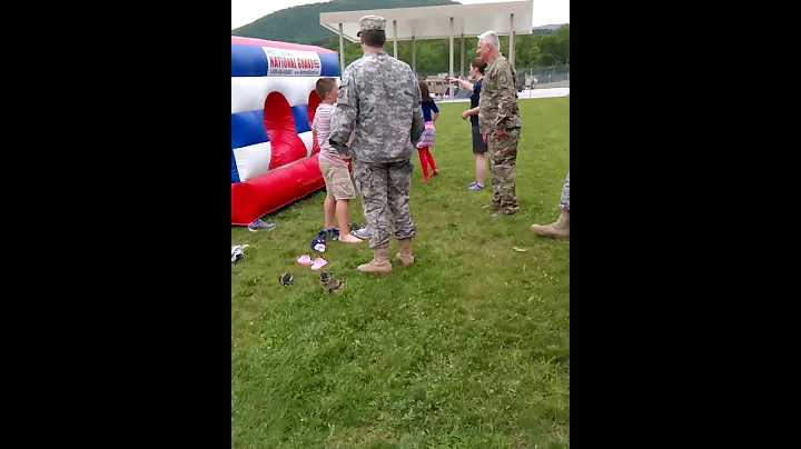 Having fun at our Army National Guard