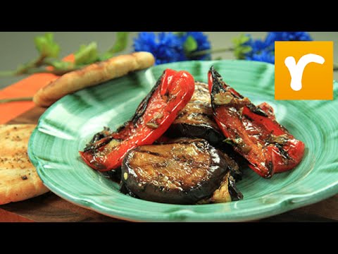 Video: Sådan Grilles Aubergine Med Tomater