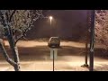 Snow and wind at the Elko NWS Office on April 1st, 2014
