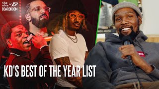 Kevin Durant's Year End List: Albums, Movies, Shoes and SZA