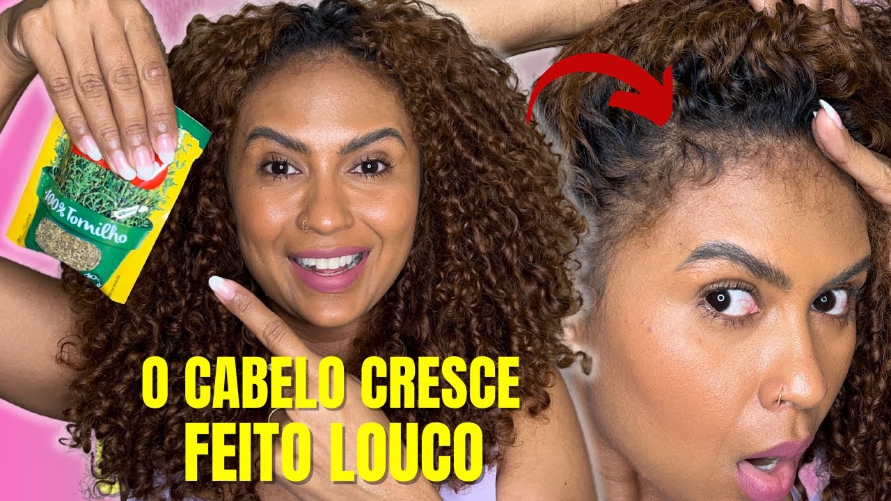 NASCE CABELO ATÉ NA TESTA | A RECEITA CASEIRA MAIS POTENTE PARA CRESCER CABELO - Projeto Rapunzel