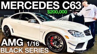 Mercedes C63 AMG Black Series First Wash and Used Car Detail Step by Step!