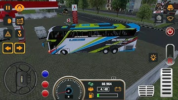 Mobile Bus Simulator New Bus #7 Jakarta - Android Gameplay FHD