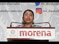 EN VIVO / Conferencia de prensa de la Dip. Inés Parra Juárez (MORENA)