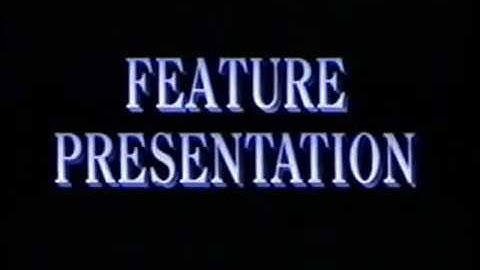 Special Preview After the Feature/Feature Presentation/1986 WDHV Presents Combo 4