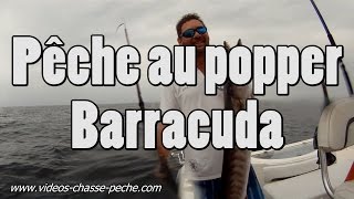 Pêche popper barracuda - GoPro HD