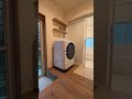 Wood sheen meets plaster, clean refined living