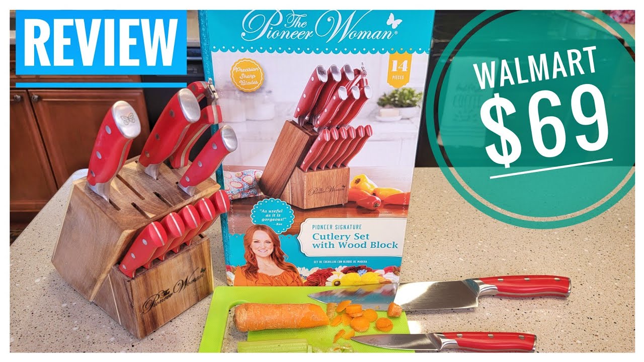 The Pioneer Woman 20-Piece Cutlery Set - Ree Drummond Cutlery Set at Walmart