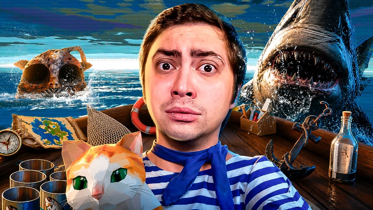 TENTANDO SOBREVIVER NO MAR ABERTO! - DON'T SLEEP WITH THE FISHES