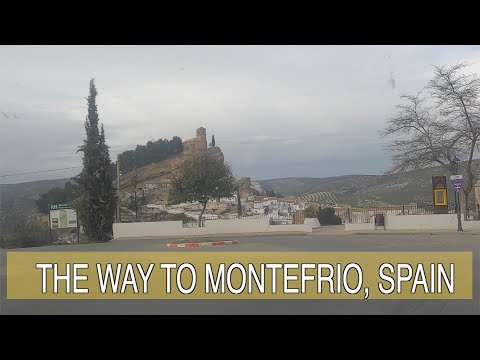 Driving Home to Montefrio, Spain
