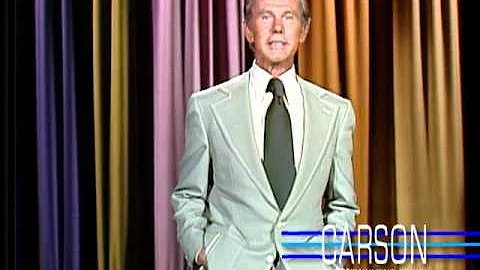 Johnny Carson talks about everyone's plans for the...