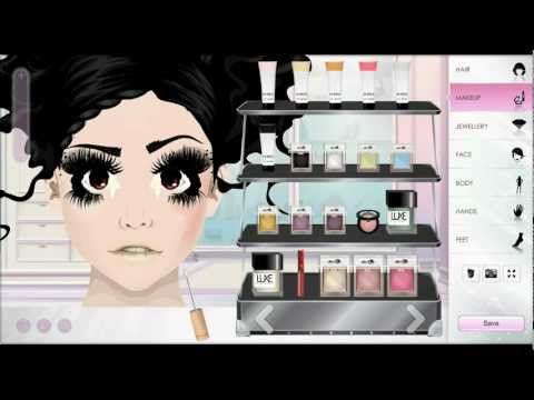 #15- Stardoll Make-up- Huge Eyes- Halloween