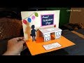 DIY Teacher's Day card/ Handmade Teachers day pop-up card making idea