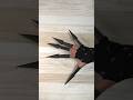 Como fazer garras rabo de dragão #shorts #dragonclaw #paperclaws
