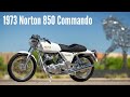 1973 Norton 850 Commando Walk Around and Ride