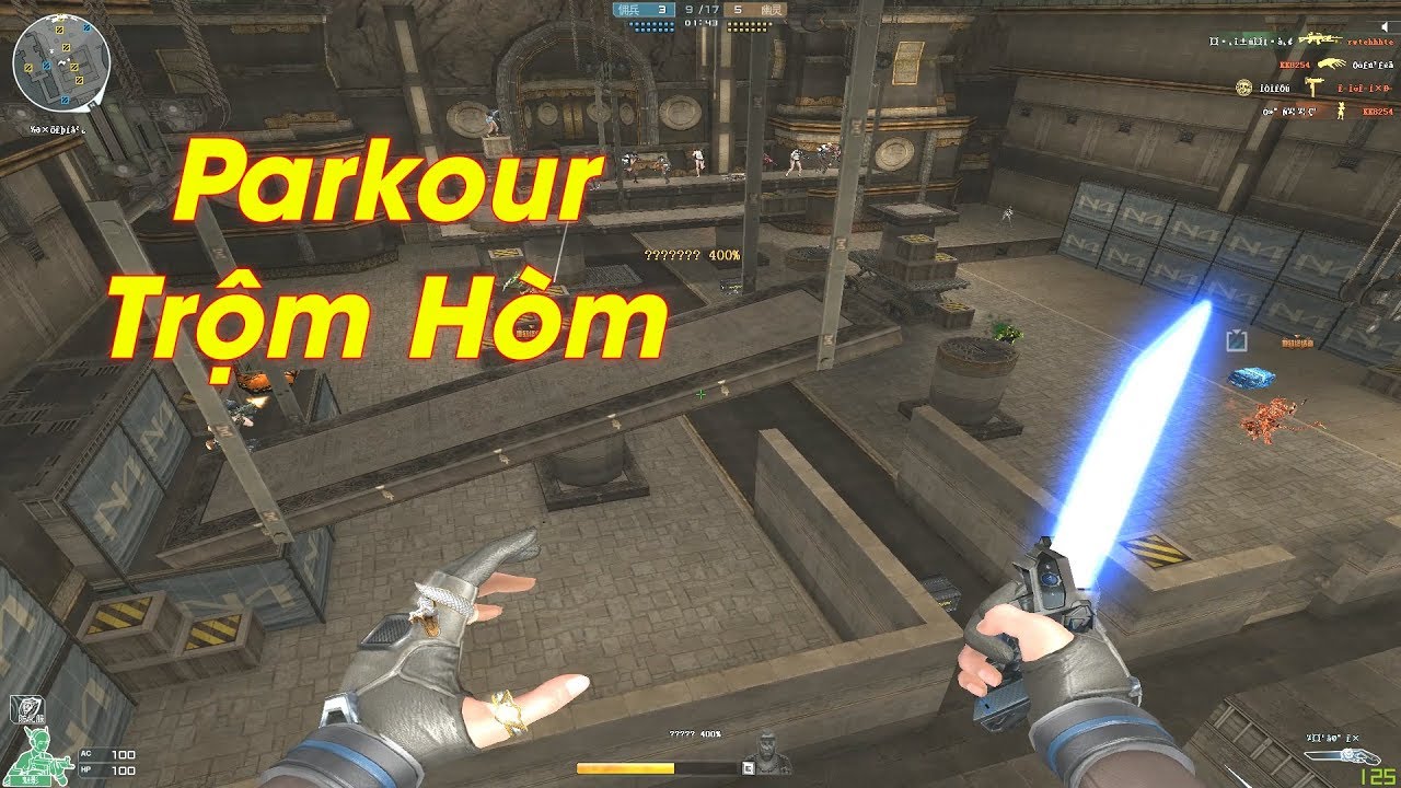 Parkour Hoàng Lăng Nâng Cấp Cướp Hòm Hero Băng - Rùa Ngáo