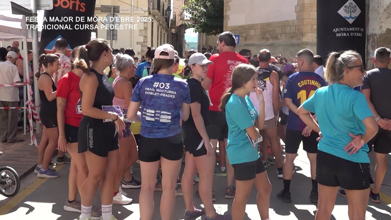 Festa Major de Móra d'Ebre 2025: Tradicional Cursa Pedestre