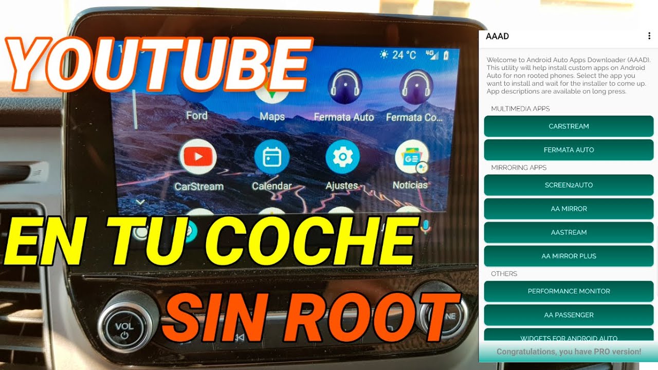 Reproducir Youtube en el coche sin root - YouTube