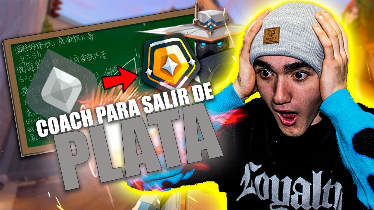 ME HACEN COACH EN VALORANT ¿SALDRÉ DE PLATA?