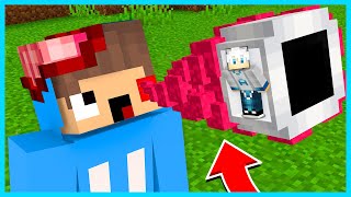 MIPAN & ZUZUZU PANIK! AKUDAV MASUK KE DALAM TUBUH MIPAN & ZUZUZU DI MINECRAFT! ADA RAHASIA