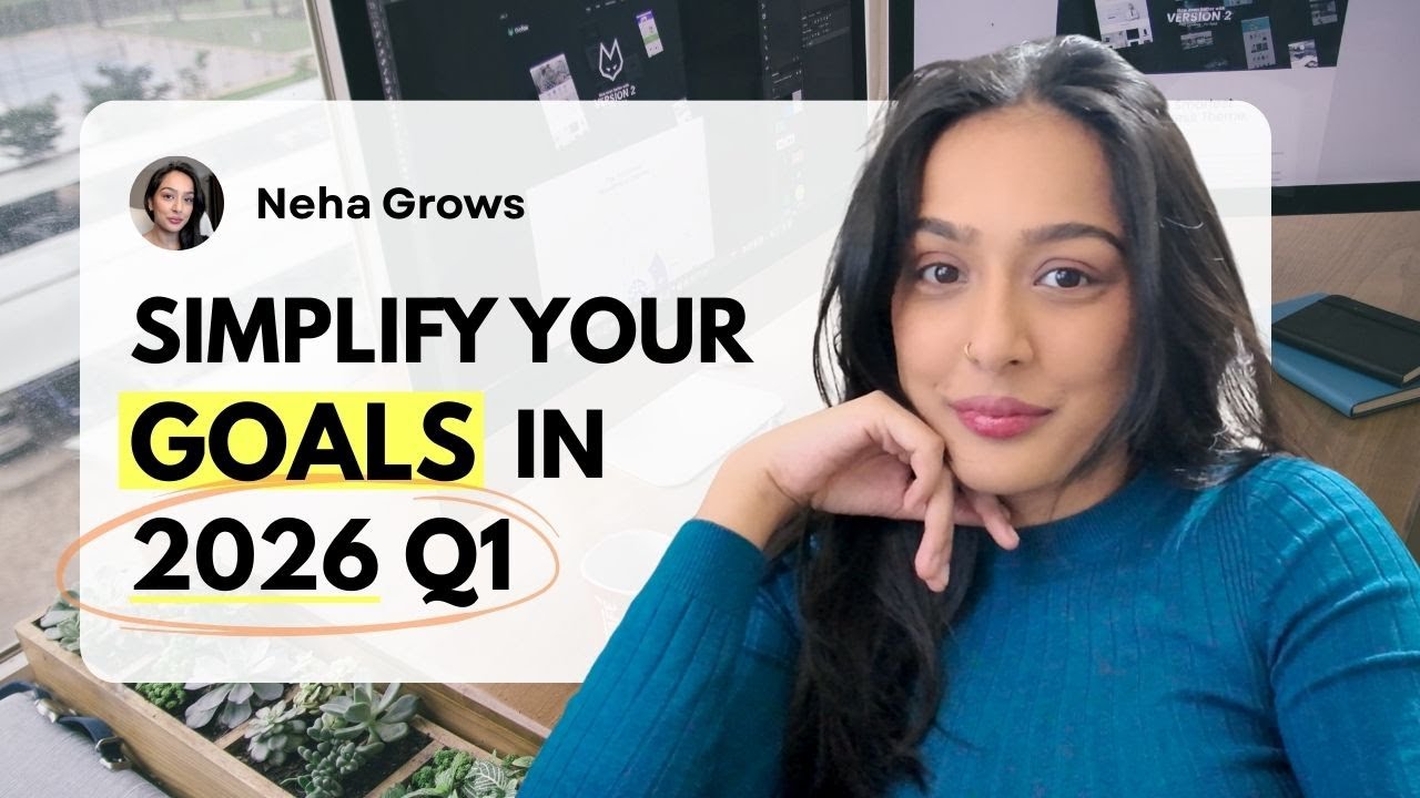 Setting Realistic Q1 2026 Goals: Health, Content, Back to College at 27 & Financial Literacy 📈