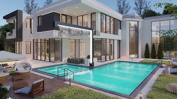 Pink Palm Studio | Architectural Visualization | exterior design | 3D Render | 3D Animation