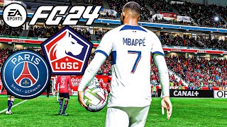 FC 24 PSG vs Lille OSC | Ligue 1 | Difficulté Ultime